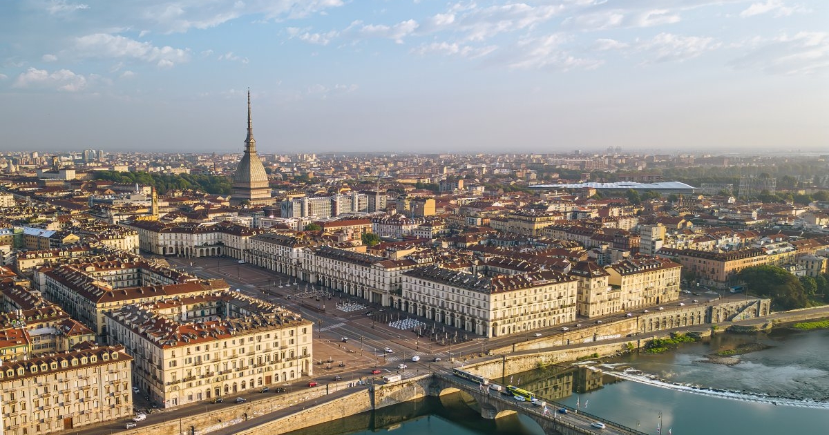 Northern Italy - Turin with Mole Antonelliana